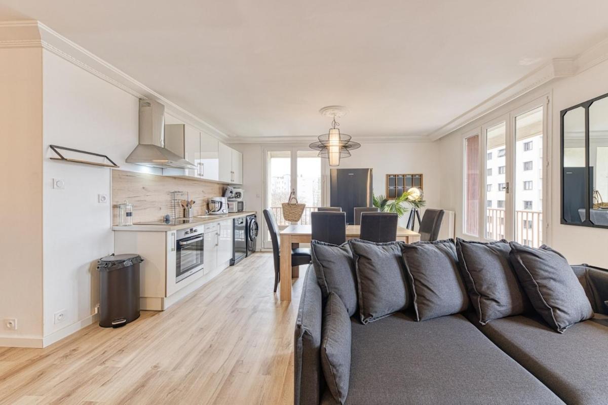 Magnificent Apartment, 4 Bedrooms, Fiber Wifi Grenoble Exterior photo