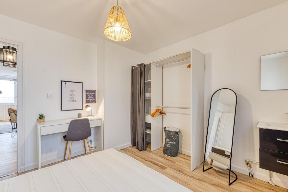 Magnificent Apartment, 4 Bedrooms, Fiber Wifi Grenoble Exterior photo